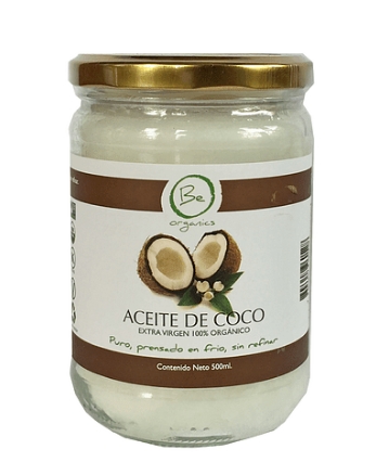 ACEITE DE COCO ORGÁNICO EXTRA VIRGEN BE ORGANICS 500 ML