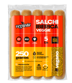 SALCHICHA IBERICA VEGUSTA 200 GRS X 20 PACKS