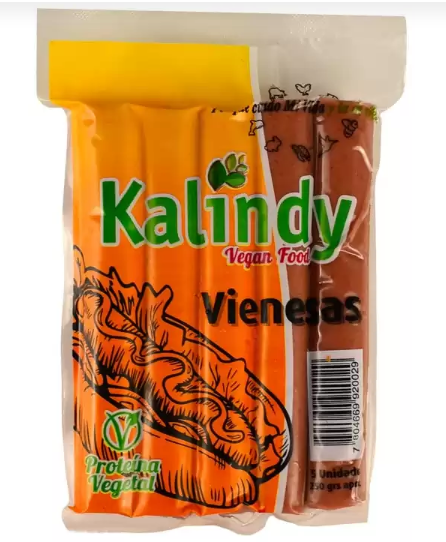 SALCHICHA VEGANA KALINDY 10 DISPLAYS ( 5 UNIDS X DSP)