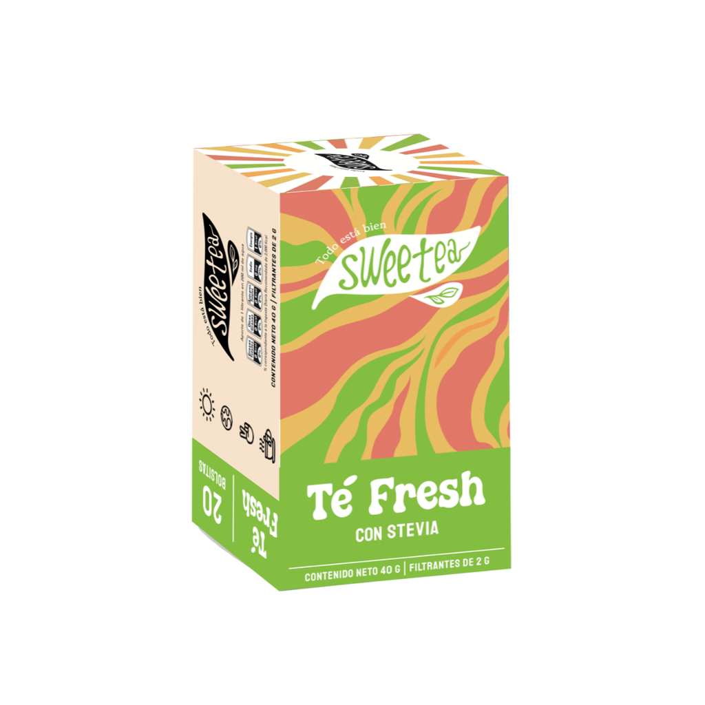 TE FRESH CON STEVIA 20 BOLSITAS SWEETEA