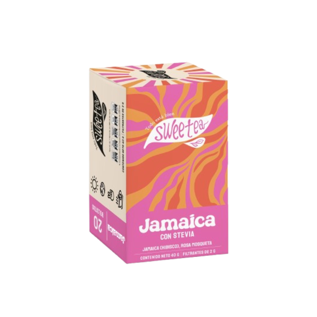 TE JAMAICA CON STEVIA 20 BOLSITAS SWEETEA
