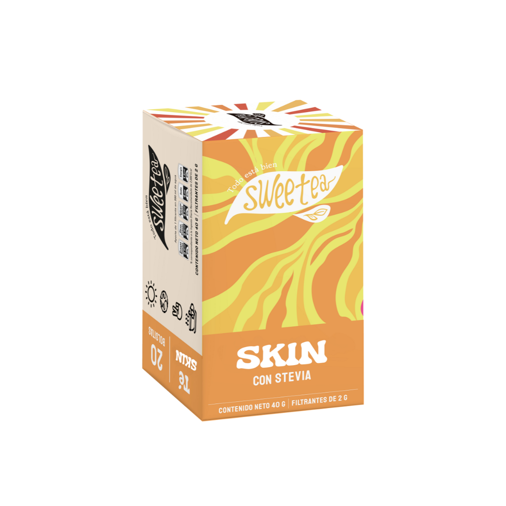 TE SKIN CON STEVIA 20 BOLSITAS SWEETEA