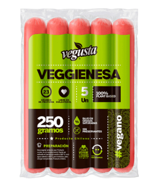 VIENESAS VEGGIE VEGUSTA 200 GRS X 20 PACKS