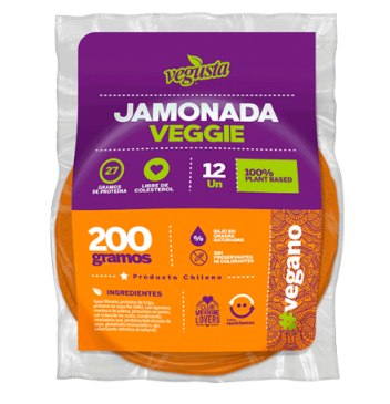 JAMONADA VEGGIE VEGUSTA 200 GRS X 10 PACKS
