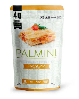 LASAGNA DE PALMITOS PALMINI 340 GRS X 6 UNIDS